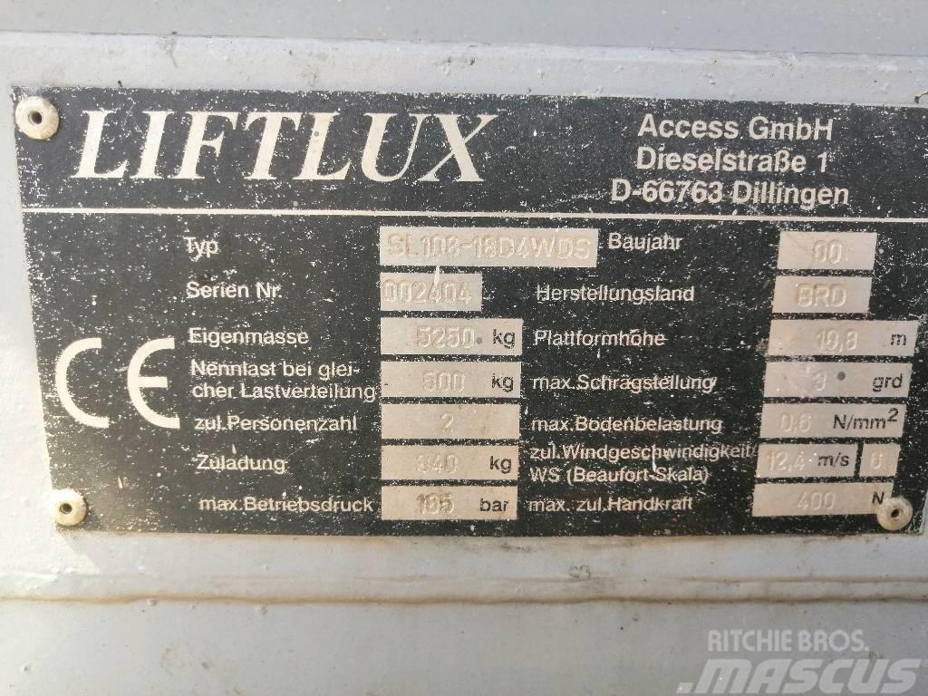 Liftlux SL 108 D 4x4 Žirkliniai keltuvai