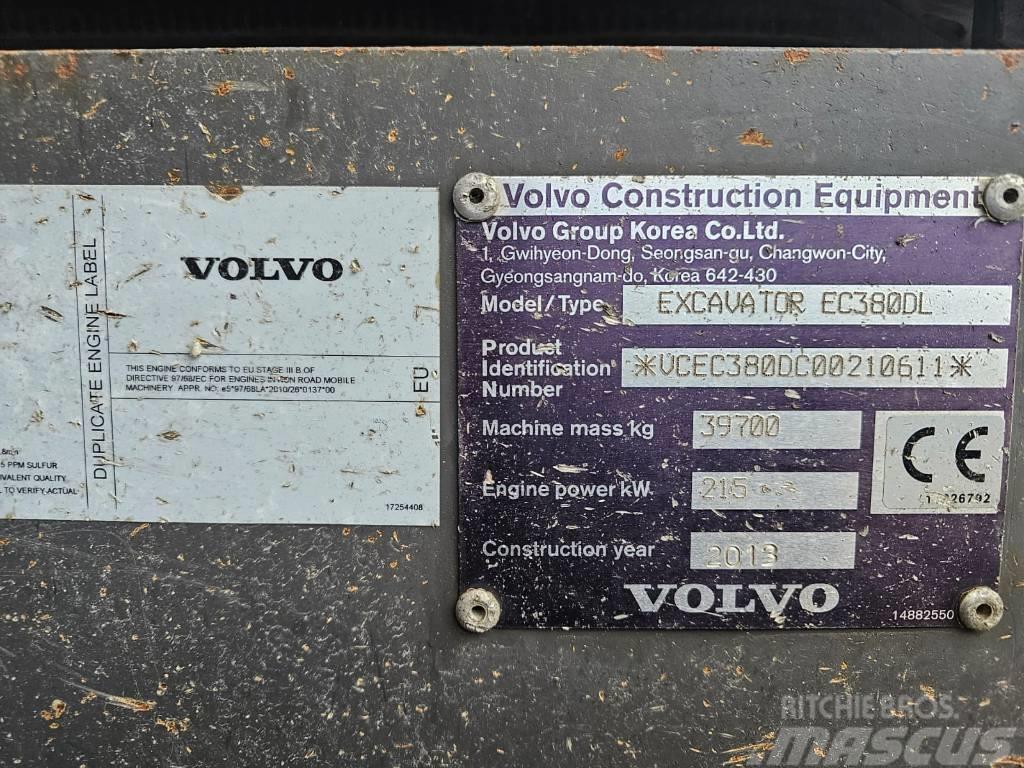Volvo EC380DL / ec360, ec460, ec480 Vikšriniai ekskavatoriai