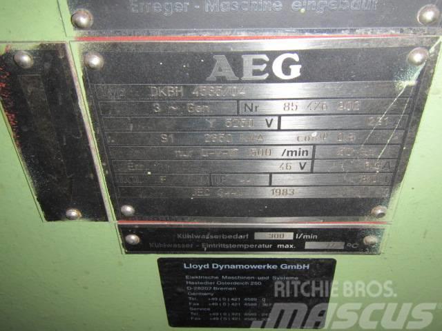AEG Kanis G 20 Kiti generatoriai
