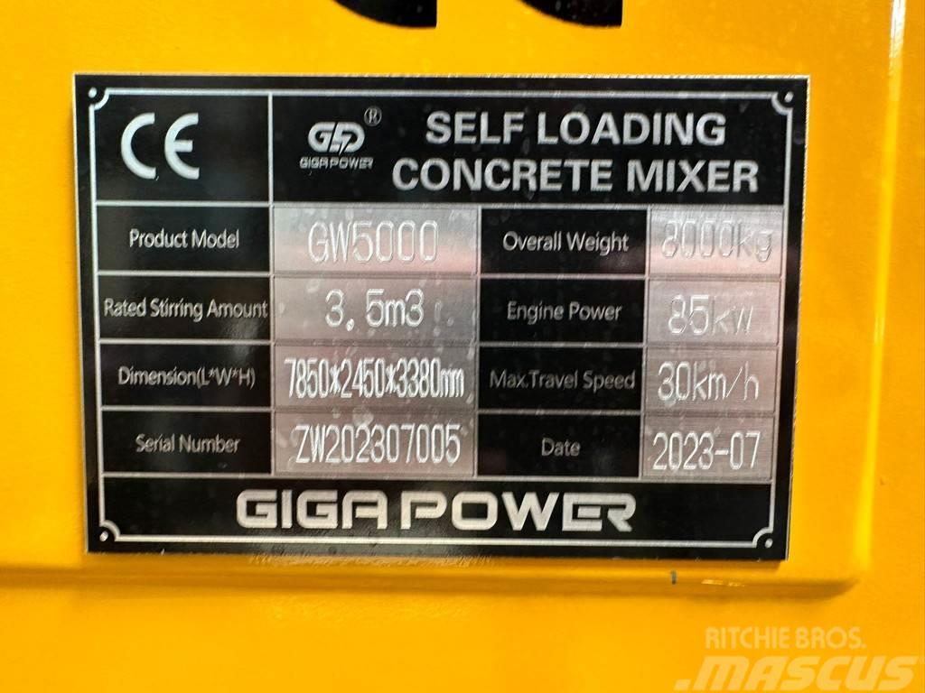  Giga power 5000 Betonvežiai