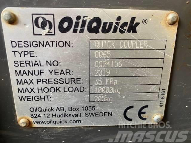 OilQuick (1986) Schnellwechsler OQ 65 Volvo EW 160 E Greito sujungimo jungtys