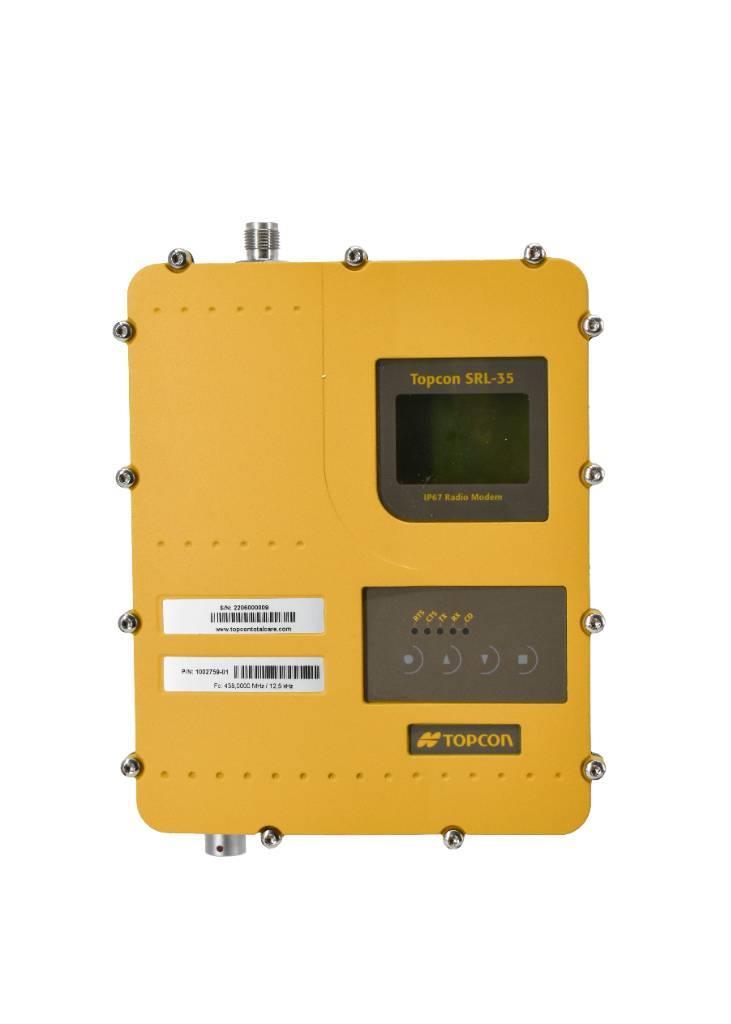 Topcon SRL-35 450-470 MHz 35 Watt External Radio Kit Kiti naudoti statybos komponentai