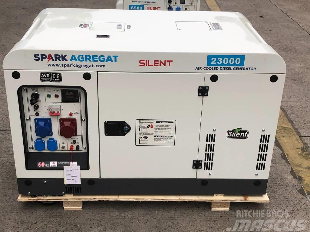 Cummins Spark Agregat  23000/3 AVR dizel Dyzeliniai generatoriai