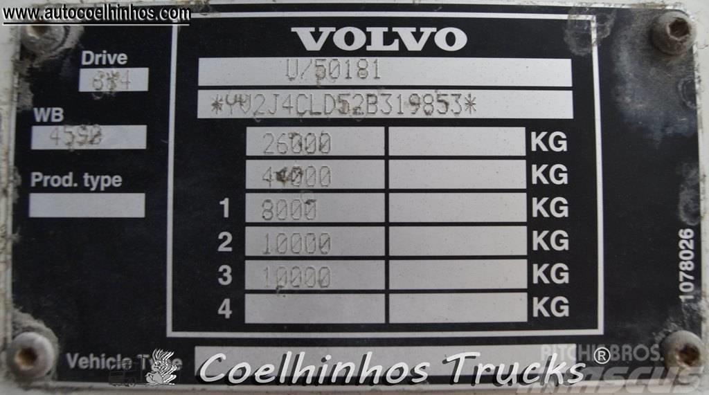 Volvo FM12-340  6x4 Važiuoklė su kabina