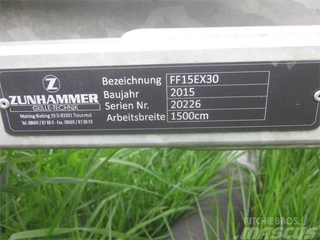 Zunhammer FF15EX30 Schleppschuh Verteiler Gestänge, 15 m, VO Mėšlo barstytuvai