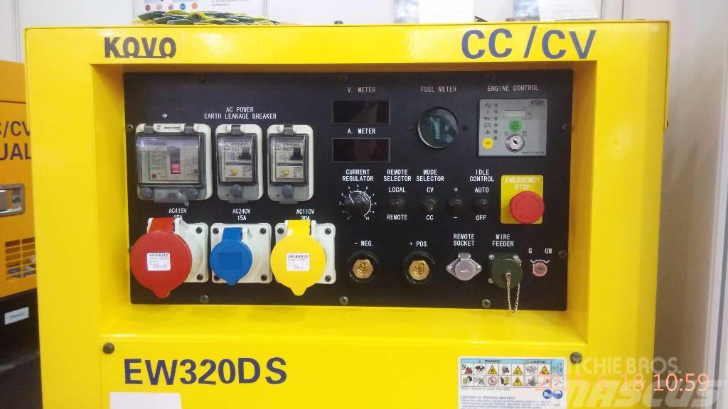 Kovo Japan Kubota welder generator plant EW320DS Dyzeliniai generatoriai