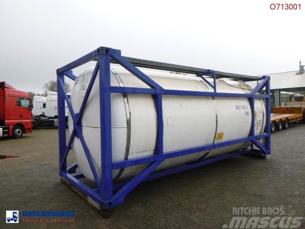  M Engineering Chemical tank container inox 20 ft / Konteinerinės cisternos