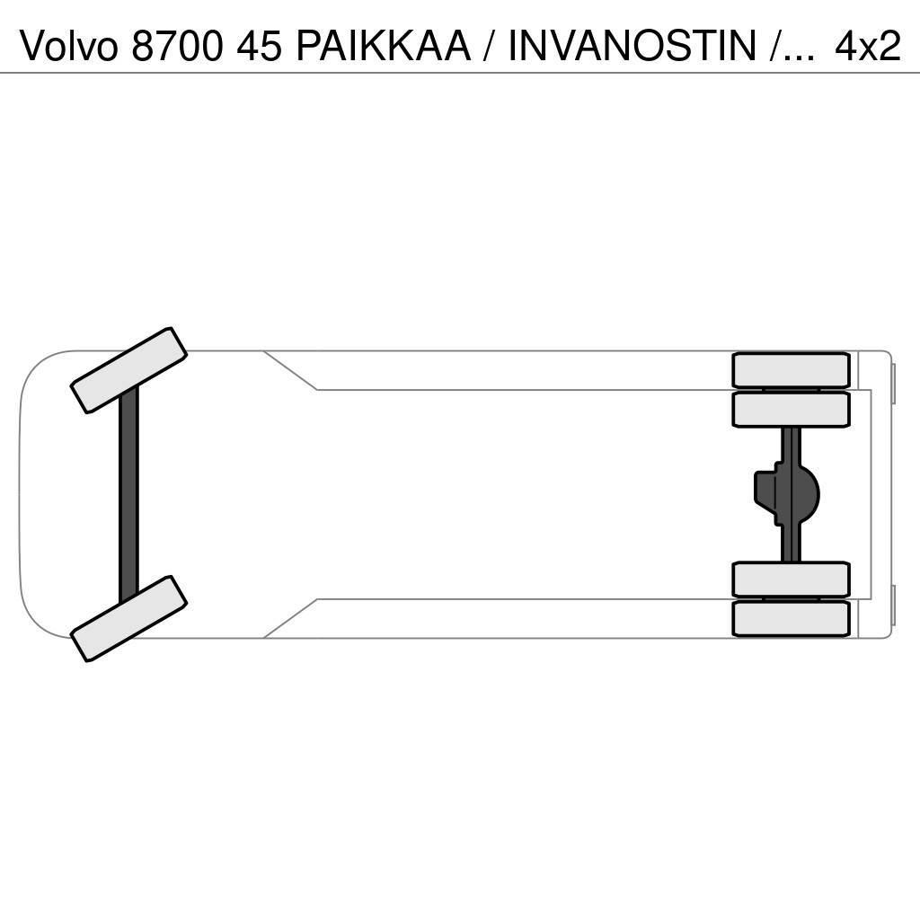 Volvo 8700 45 PAIKKAA / INVANOSTIN / EURO 5 Tarpmiestiniai autobusai