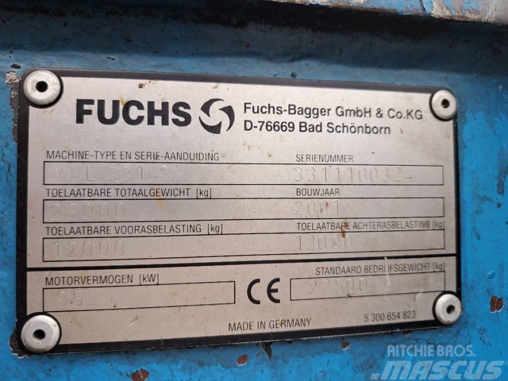 Fuchs MHL331C Atliekų / pramoniniai krautuvai