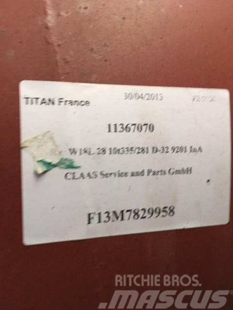 Titan Claas velgen W18L28 Padangos, ratai ir ratlankiai