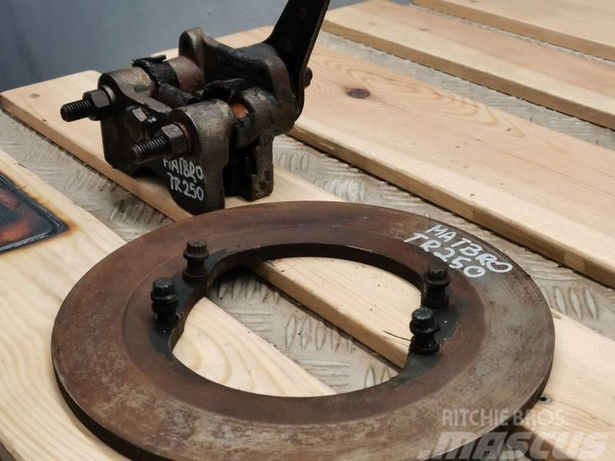 Matbro TR 250 disc hand brake Stabdžiai
