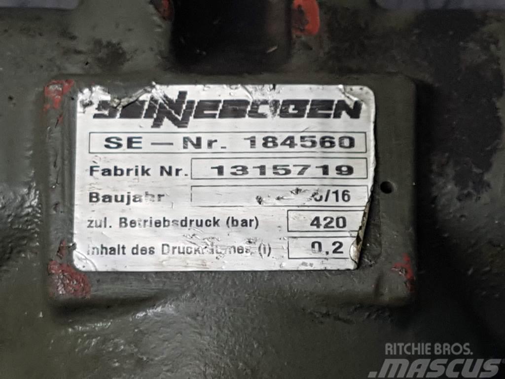 Sennebogen 184560 - 818 - Thermostat/Thermostaat Hidraulikos įrenginiai