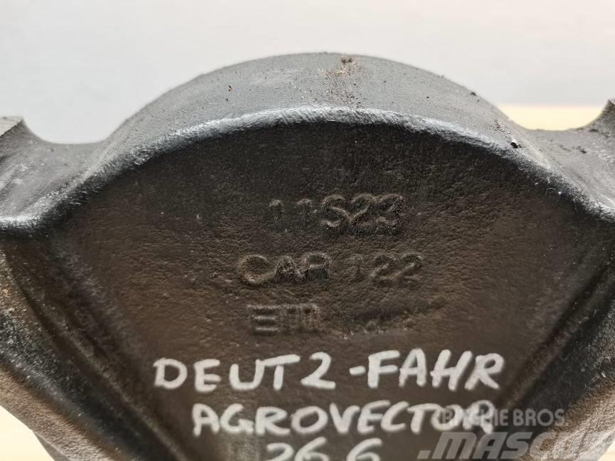 Deutz-Fahr 26.6 Agrovector {bracket axle Carraro} Ašys