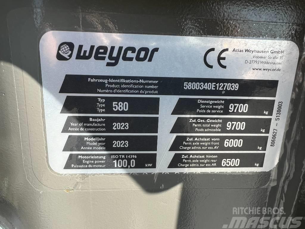 Weycor AR 580 Naudoti ratiniai krautuvai