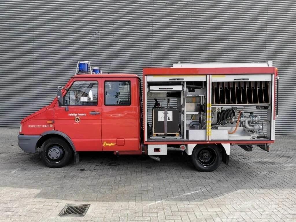 Iveco TURBODAILY 49-10 Feuerwehr 15.618 KM 2 Pieces! Kita