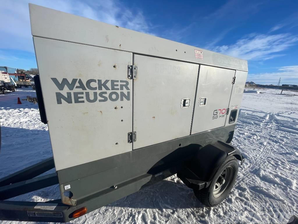 Wacker Neuson G 70 Dyzeliniai generatoriai