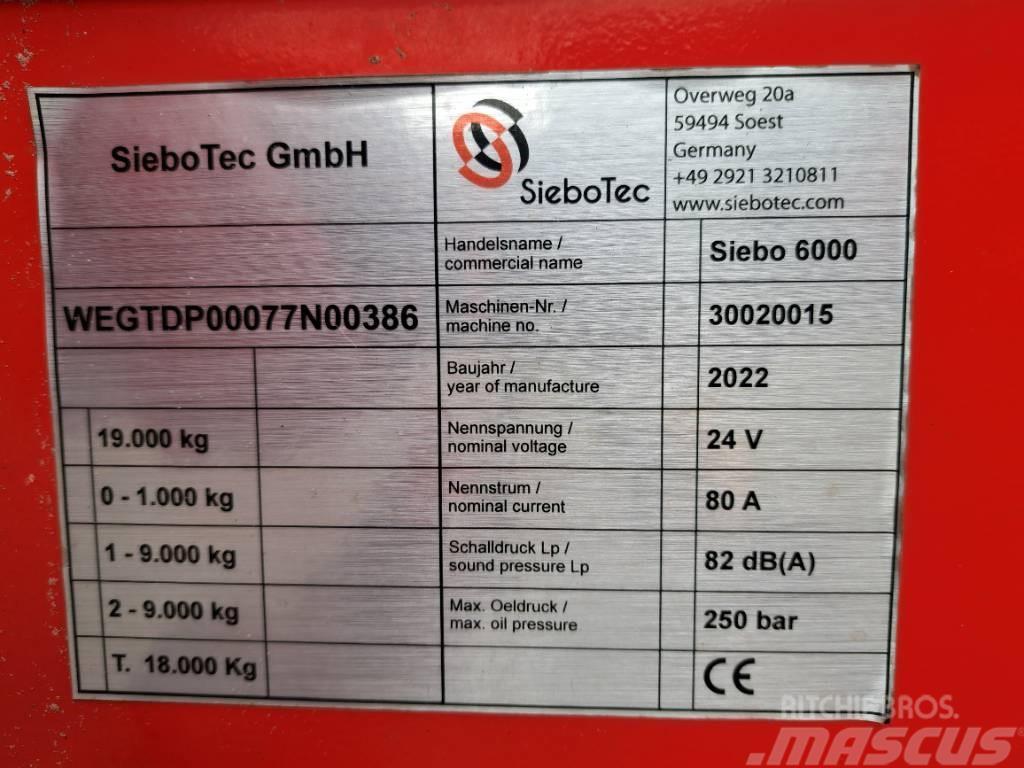  SieboTec Siebo 6000 Cilindriniai rotaciniai sietai