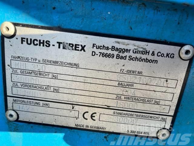 Terex Fuchs MHL350 Atliekų / pramoniniai krautuvai