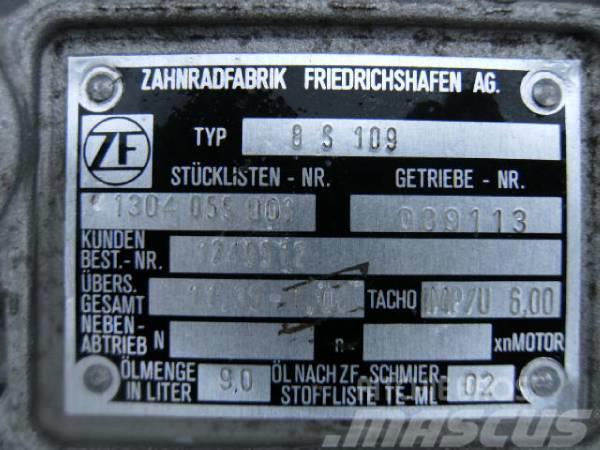 ZF 8S109 / 8 S 109 Getriebe Pavarų dėžės