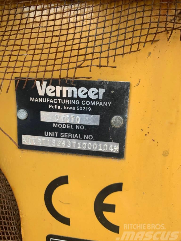 Vermeer CT670 Komposto vartytuvai