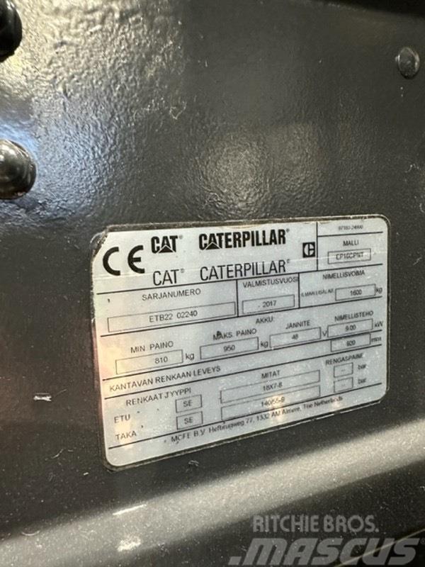 CAT EP 16 CPNT Elektriniai šakiniai krautuvai