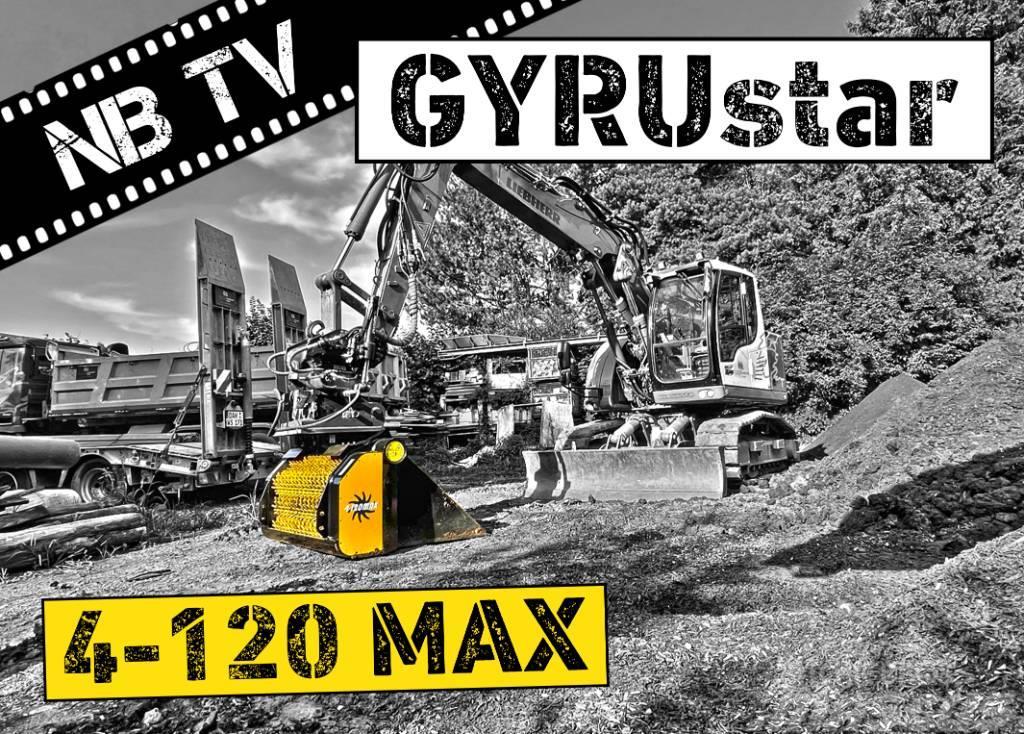 Gyru-Star 4-120MAX | Separatorschaufel Bagger Atrinkimo kaušai