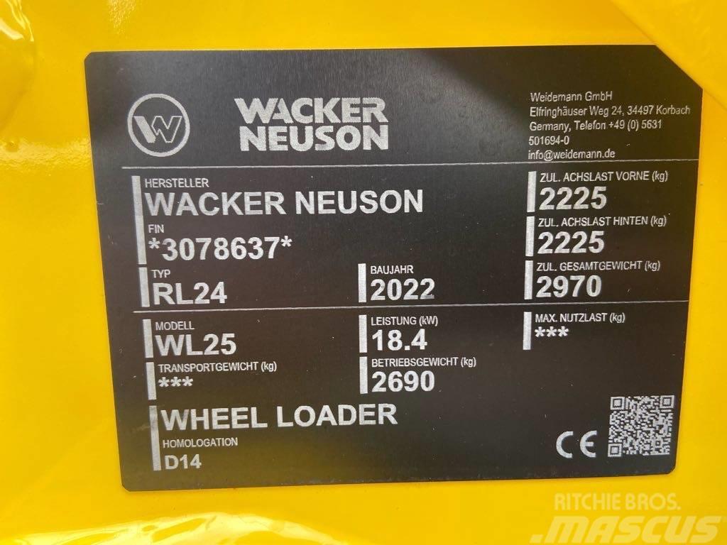 Wacker Neuson WL25 Naudoti ratiniai krautuvai