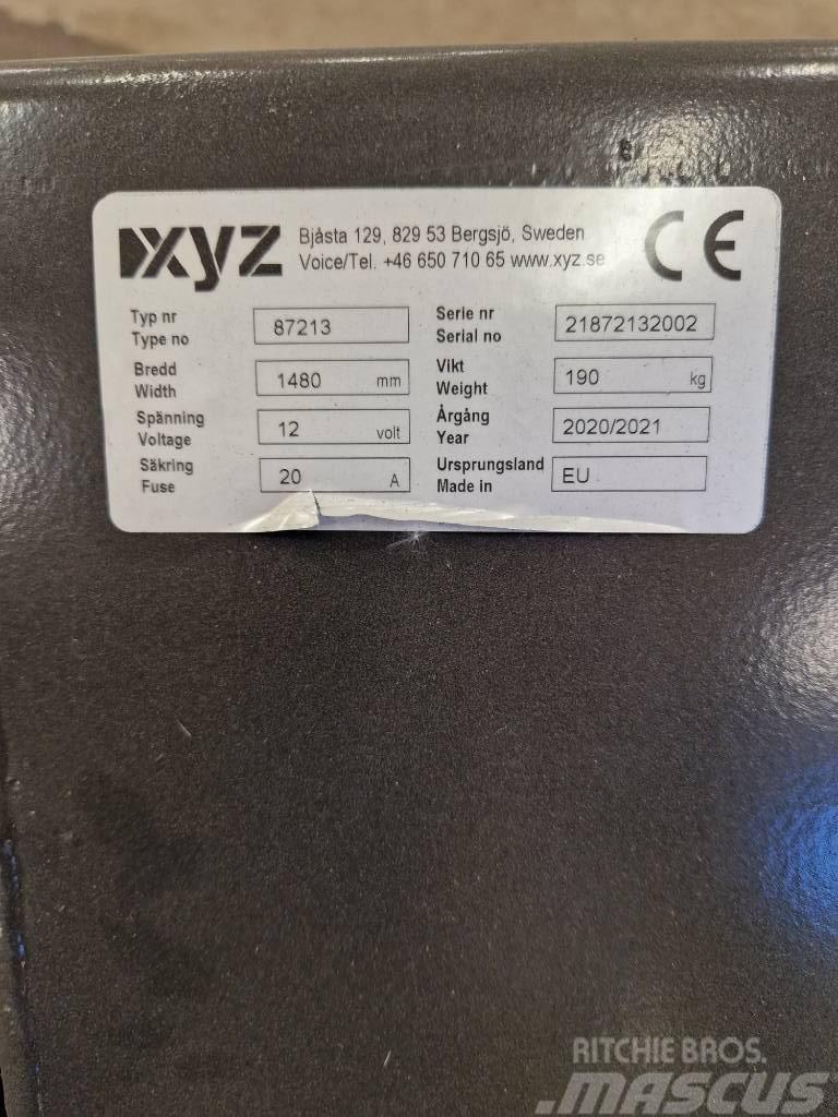 XYZ Sandspridare Compact 1,3 Elektrisk Kiti naudoti statybos komponentai