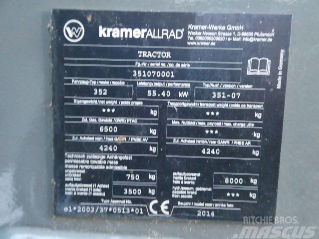 Kramer KL 30.8T Naudoti ratiniai krautuvai