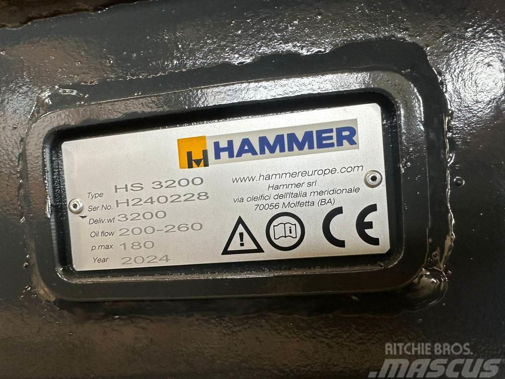 Hammer HS3200 Hidrauliniai kūjai / Trupintuvai