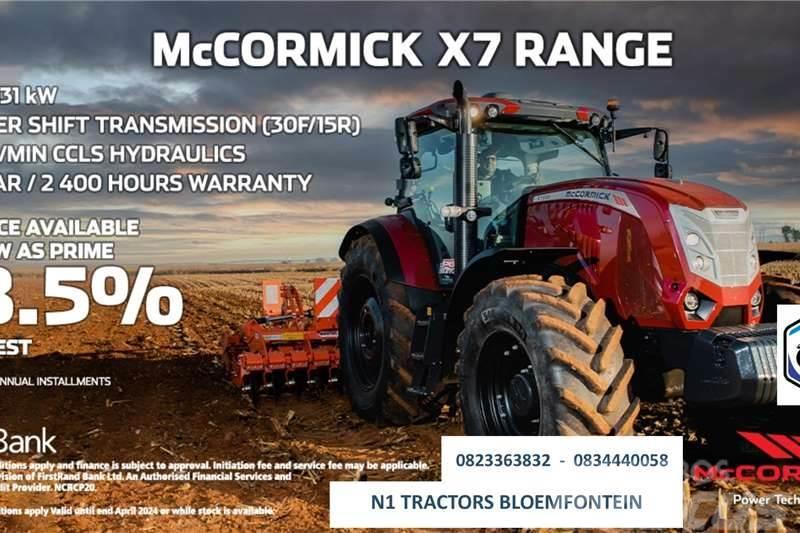 McCormick PROMO - McCormick X7 Range 121 - 131kW Traktoriai