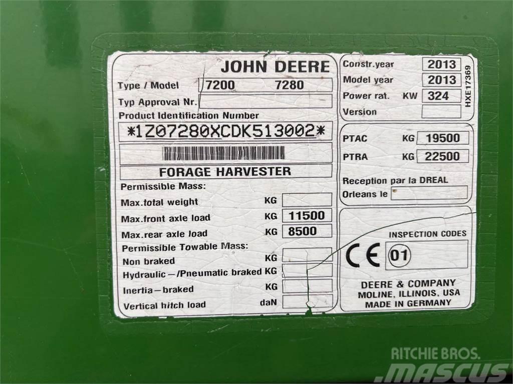 John Deere 7280 Pašarų ruošimo technika