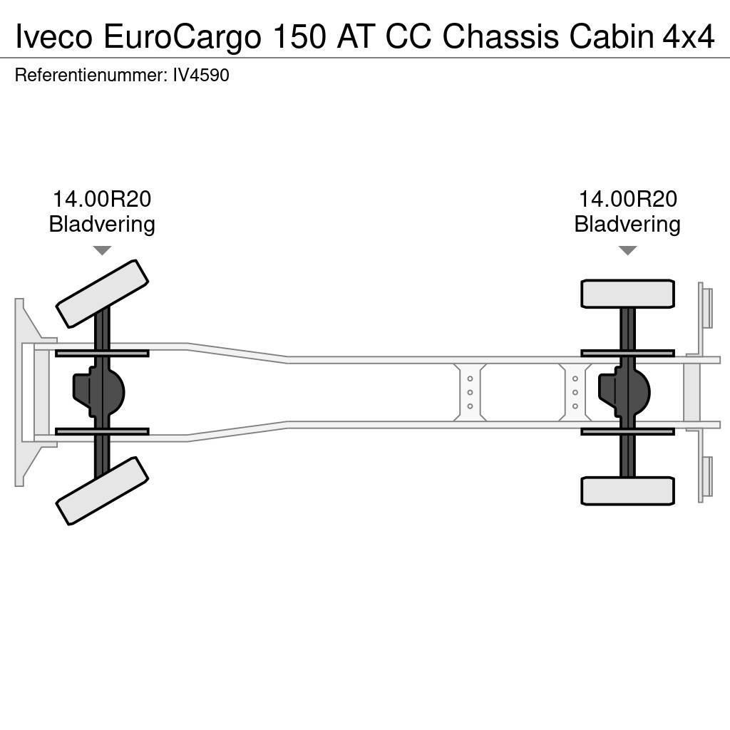 Iveco EuroCargo 150 AT CC Chassis Cabin Važiuoklė su kabina
