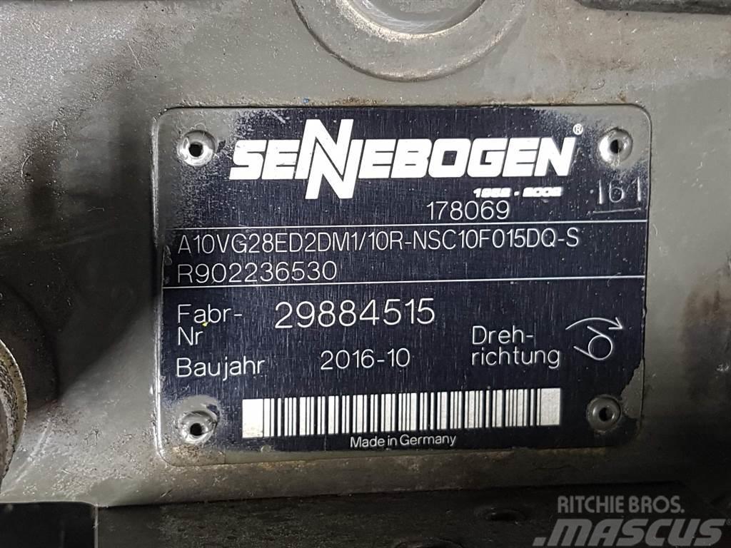 Sennebogen 818E-Rexroth A10VG28ED2DM1/10R-Load sensing pump Hidraulikos įrenginiai