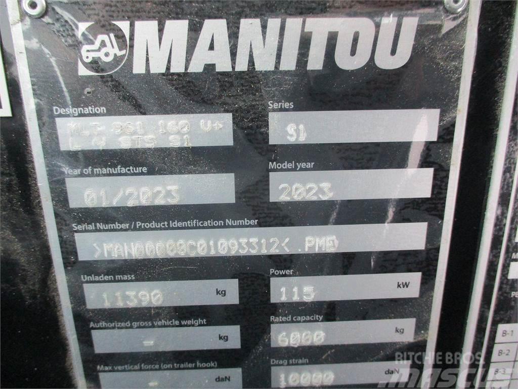 Manitou MLT961-160V+L ELITE ST5 Teleskopiniai krautuvai žemės ūkiui