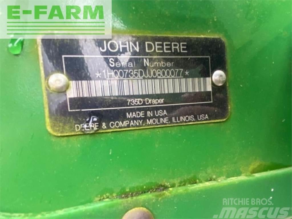 John Deere 735d (10,66m) Derliaus nuėmimo kombainų priedai