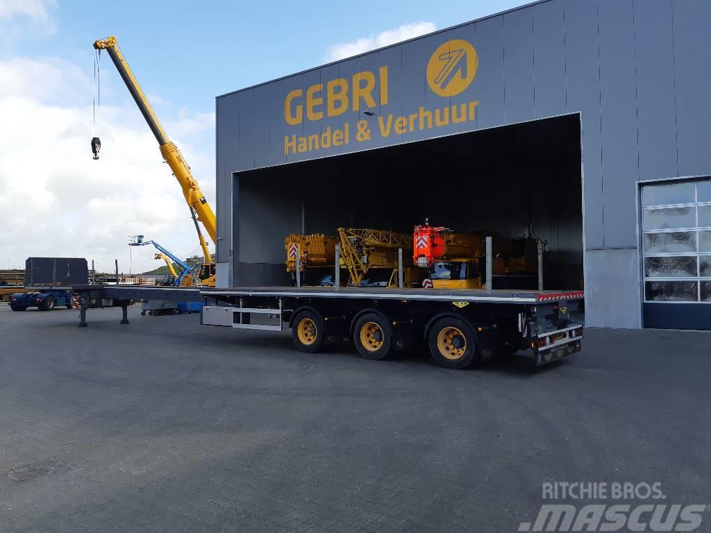 Broshuis teletrailer Bortinių sunkvežimių priekabos su nuleidžiamais bortais