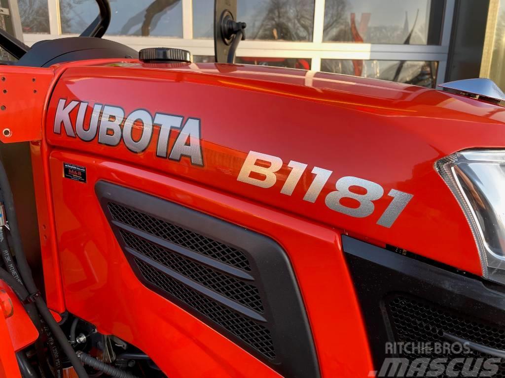 Kubota B1181 Naudoti kompaktiški traktoriai