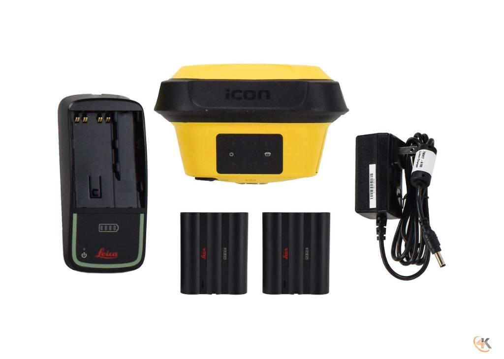 Leica iCON Single iCG70 Network GPS Rover Receiver, Tilt Kiti naudoti statybos komponentai