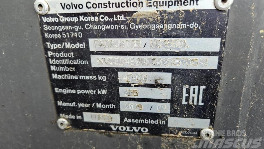 Volvo EC 480 D L Vikšriniai ekskavatoriai