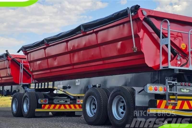 Sa Truck Bodies 2019 SA Truck Bodies 45m3 Side Tipper Kitos priekabos