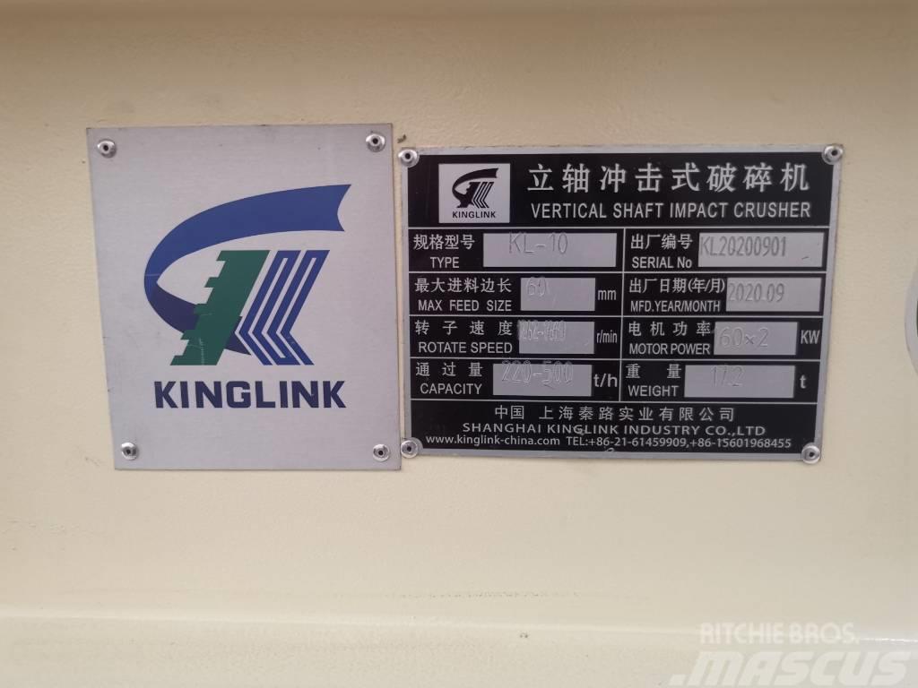 Kinglink Barmac VSI crusher KL-10 | Mineral Concrete Sands Trupintuvai