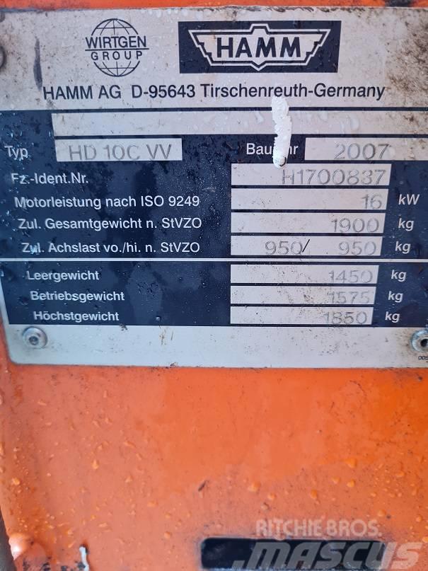 Hamm HD 10 C W Porinių būgnų volai