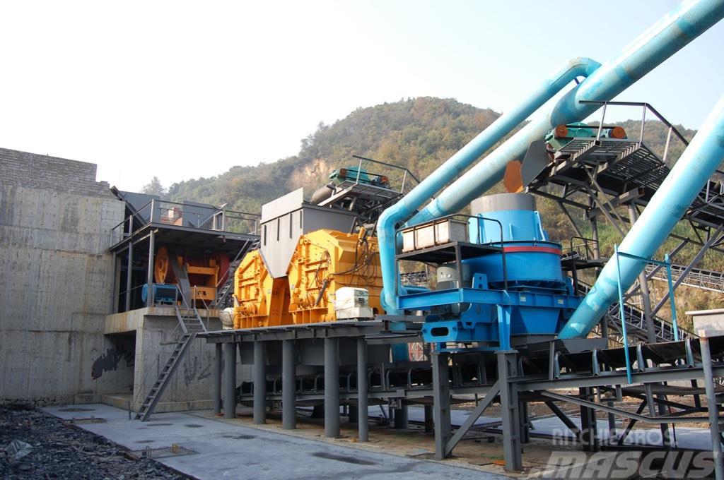 Kinglink 300TPH limestone crushing and sand production line Užpildų gamybos įranga