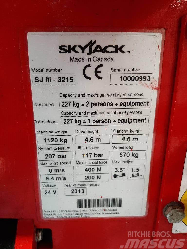 SkyJack SJIII 3215 Žirkliniai keltuvai