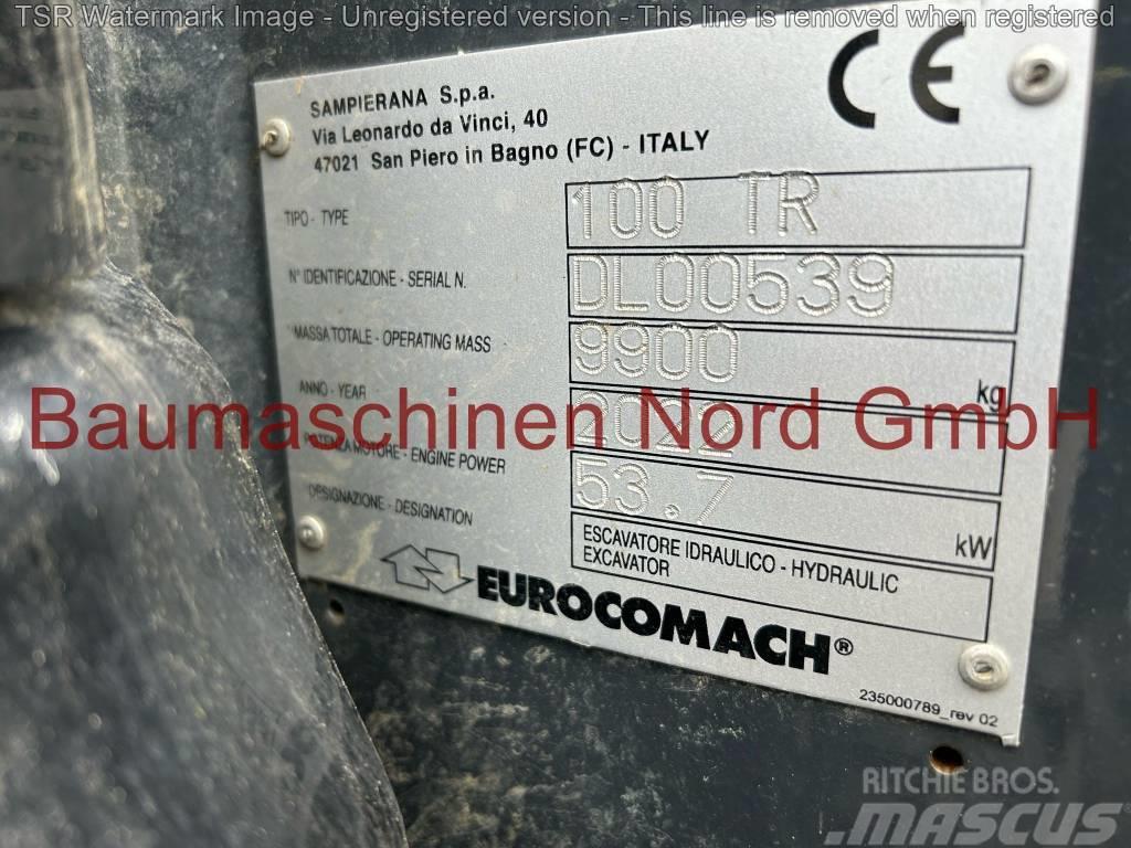 Eurocomach 100TR -Demo- Vidutinės galios ekskavatoriai 7-12 t