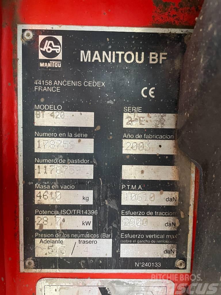 Manitou BT 420 Teleskopiniai krautuvai
