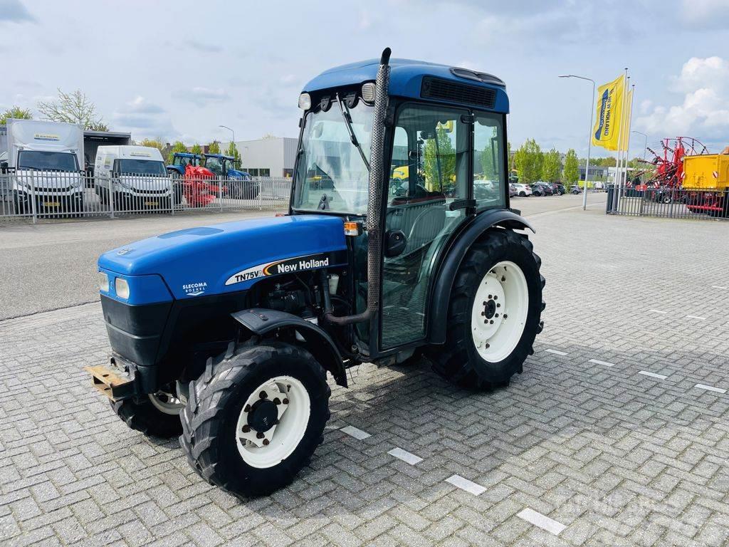New Holland TN75VA Smalspoor / Narrow Traktoriai