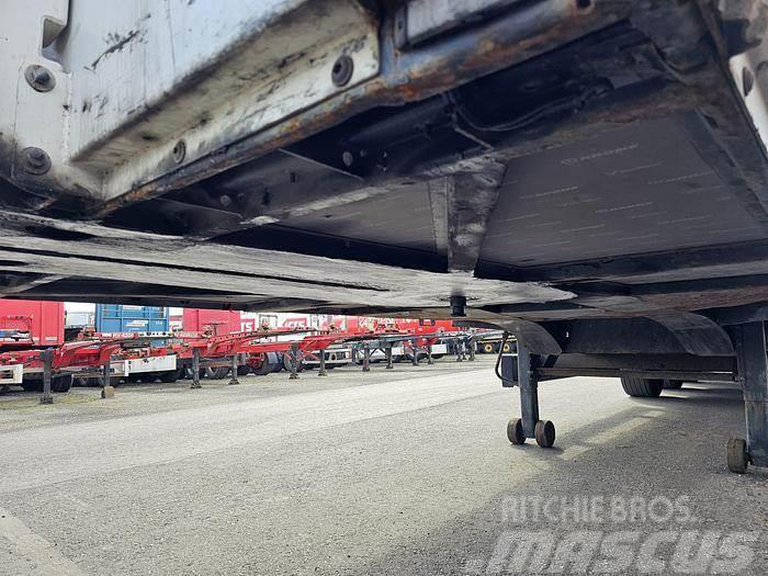 Krone sd | 3 axle mega closed box trailer| damage in fro Kitos puspriekabės