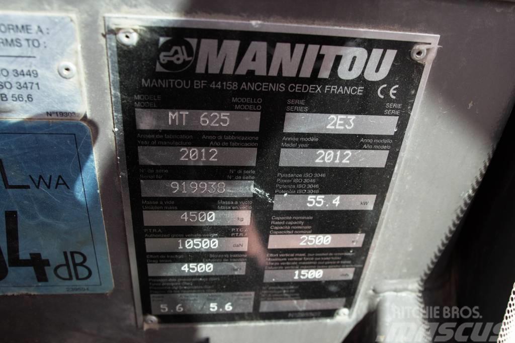 Manitou MT625 Teleskopiniai krautuvai